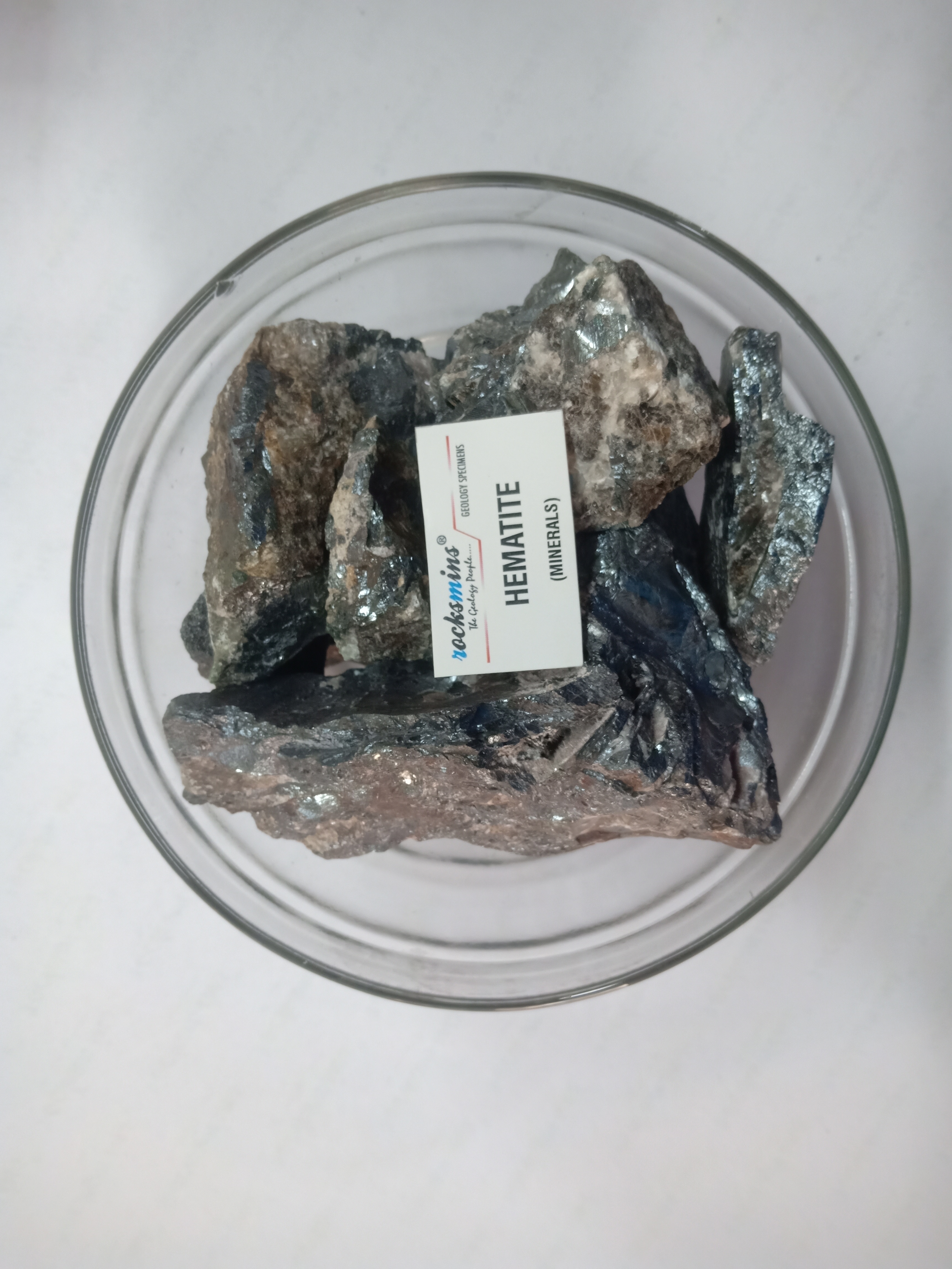Hematite Natural Rough Stone 100gm+ For Reiki, Healing Aura Cleaning, Tumbling, Vastu, Meditation, Gardening, Decoration & Remove Negative Energy (Raw)   Brand : Rocksmins