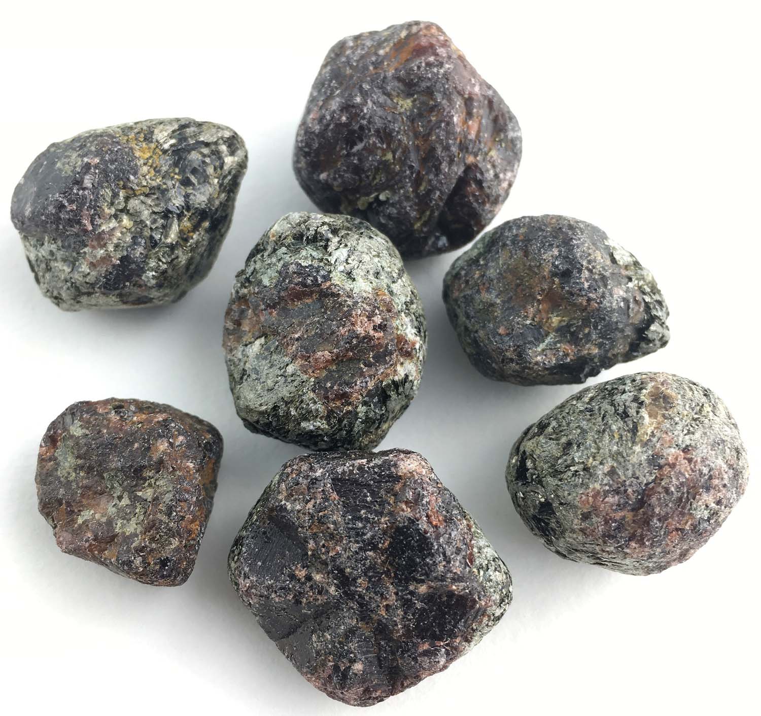 Garnet Natural Rough Stone 100gm+ For Reiki, Healing Aura Cleaning, Tumbling, Vastu, Meditation, Gardening, Decoration & Remove Negative Energy (Raw)   Brand : Rocksmins