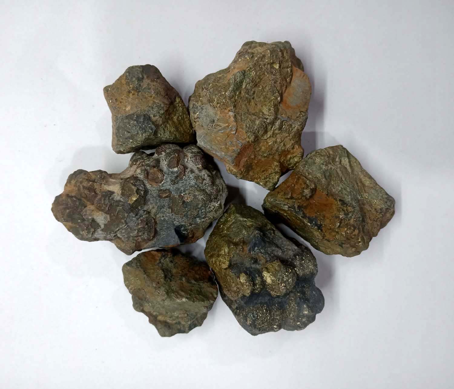 Pyrite Natural Rough Stone 100gm+ For Reiki, Healing Aura Cleaning, Tumbling, Vastu, Meditation, Gardening, Decoration & Remove Negative Energy (Raw)   Brand : Rocksmins