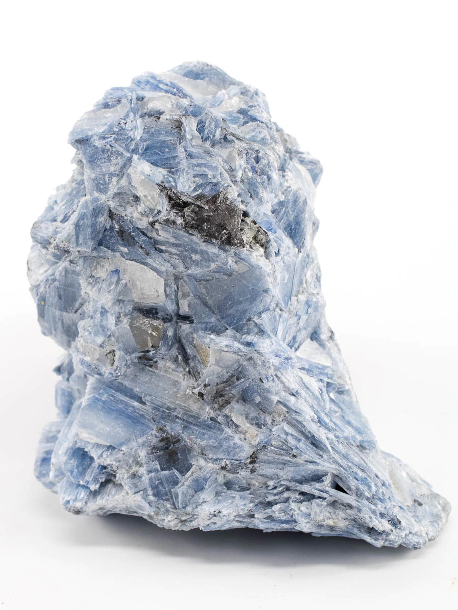 Kyanite Natural Rough Stone 100gm+ For Reiki, Healing Aura Cleaning, Tumbling, Vastu, Meditation, Gardening, Decoration & Remove Negative Energy (Raw)   Brand : Rocksmins