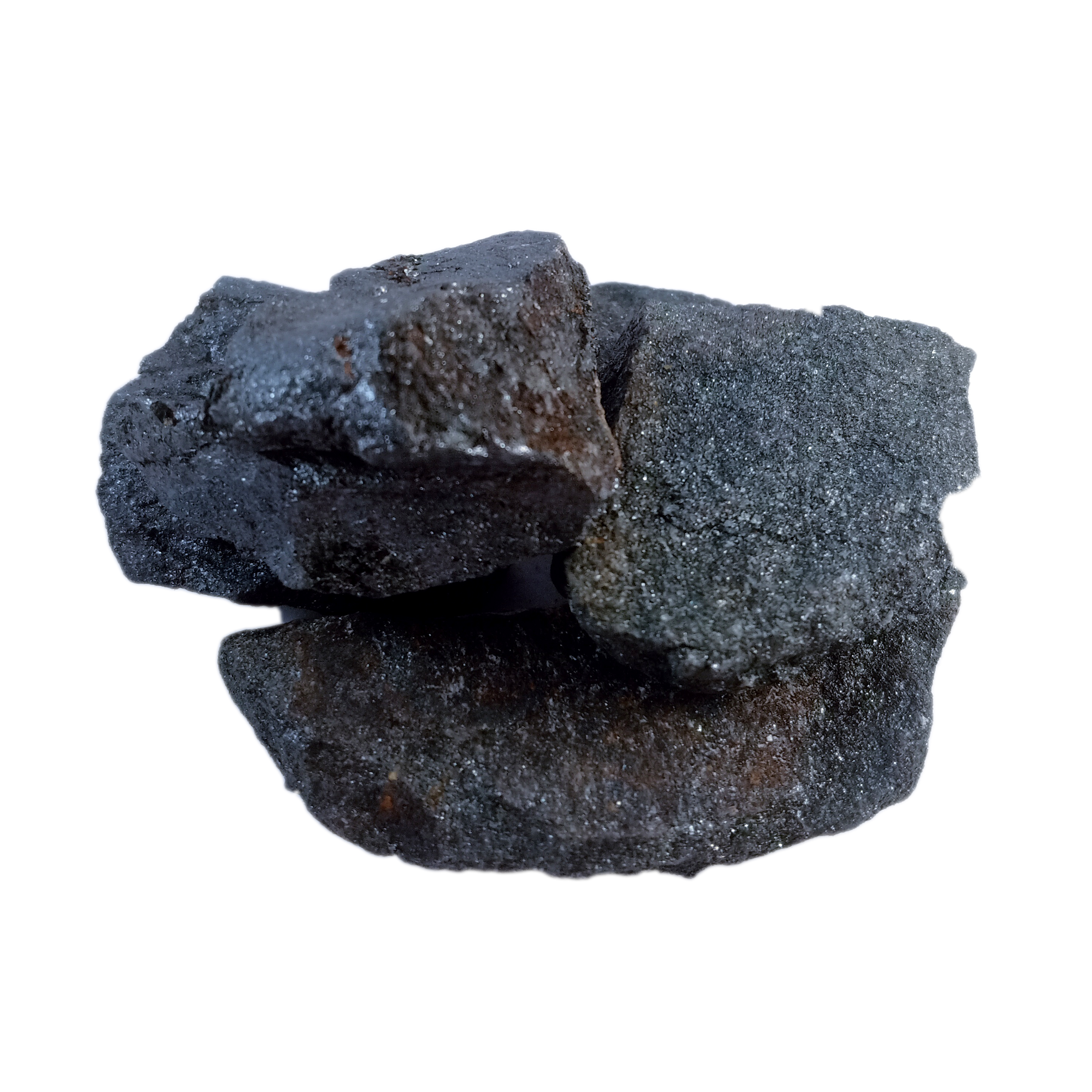 Magnetite Natural Rough Stone 100gm+ For Reiki, Healing Aura Cleaning, Tumbling, Vastu, Meditation, Gardening, Decoration & Remove Negative Energy (Raw)   Brand : Rocksmins
