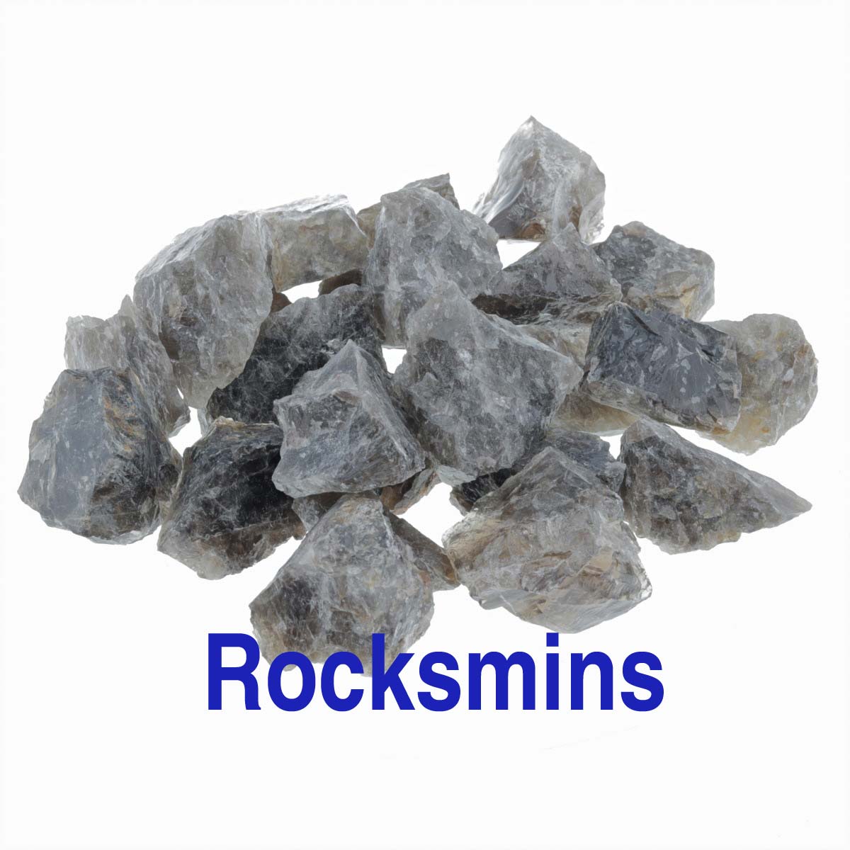 Quartz smoky Natural Rough Stone 100gm+ For Reiki, Healing Aura Cleaning, Tumbling, Vastu, Meditation, Gardening, Decoration & Remove Negative Energy (Raw)   Brand : Rocksmins