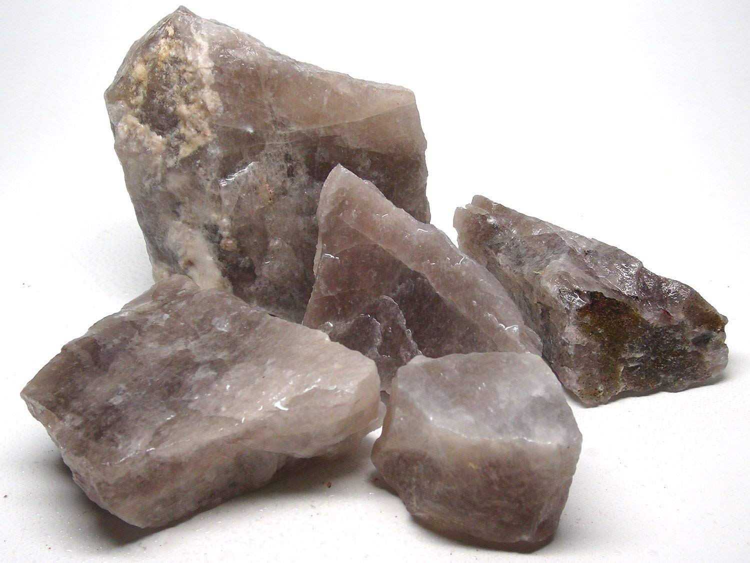 Quartz smoky Natural Rough Stone 100gm+ For Reiki, Healing Aura Cleaning, Tumbling, Vastu, Meditation, Gardening, Decoration & Remove Negative Energy (Raw)   Brand : Rocksmins