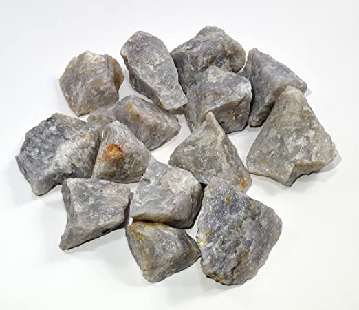 Quartz smoky Natural Rough Stone 100gm+ For Reiki, Healing Aura Cleaning, Tumbling, Vastu, Meditation, Gardening, Decoration & Remove Negative Energy (Raw)   Brand : Rocksmins