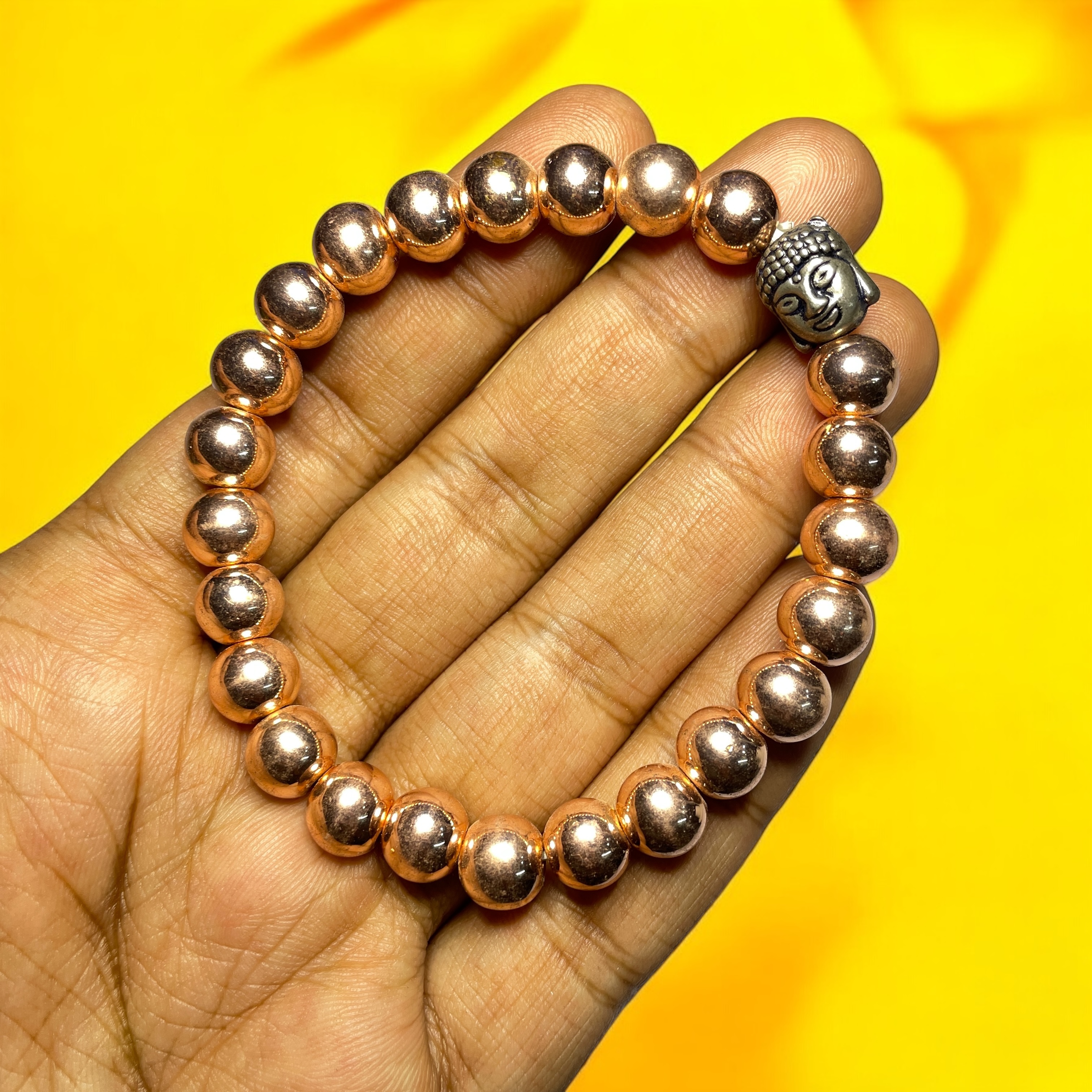 hematite-copper-bracelet-natural-original-crystal-certified-real-stone-stylish-for-men-women-boy-girl-unisex-8mm-beads-stretchable-brand--rocksmins