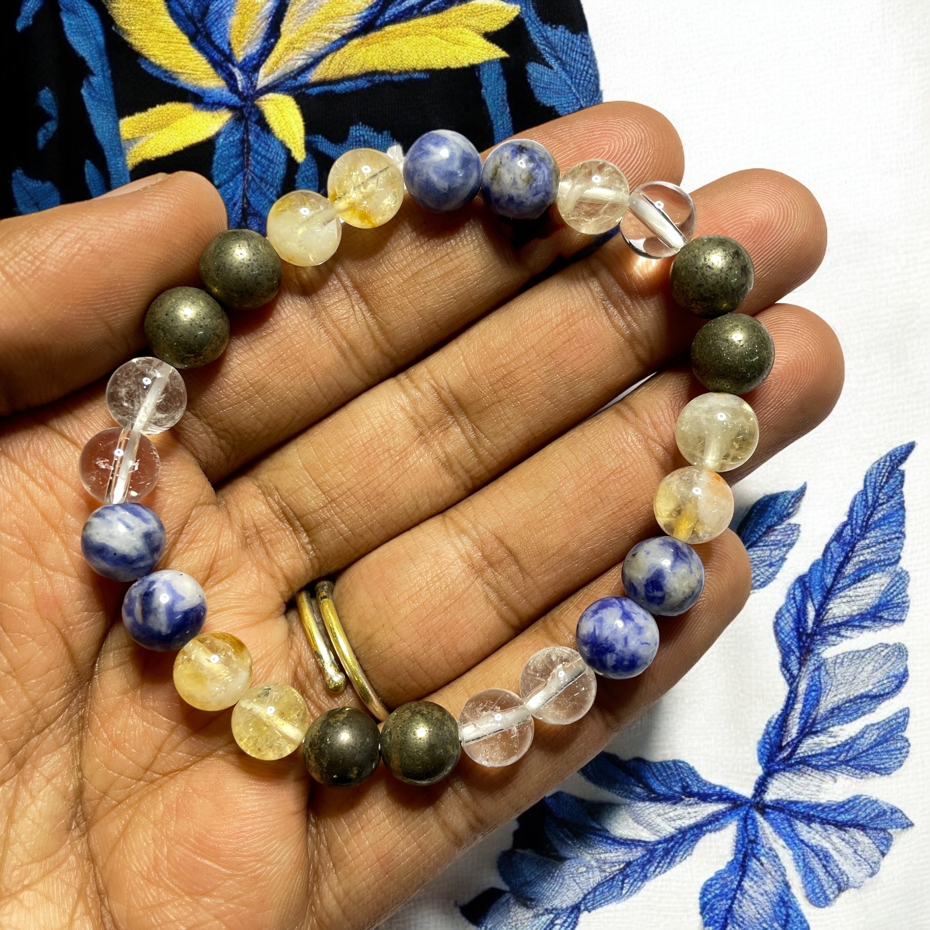 Success (Advance) Remedies & Intentions Bracelet Natural Made With Original Crystal Stone for Men Women Boy Girl Unisex 8mm Beads Stretchable Brand :- Rocksmins