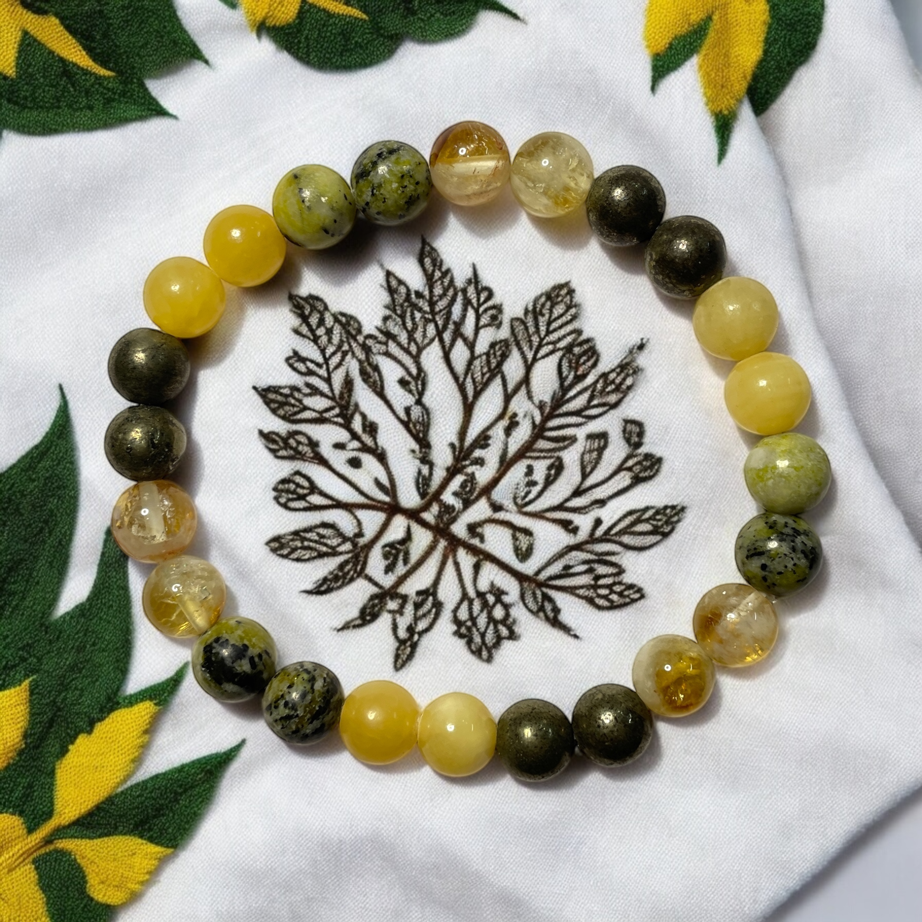 Ruling Number 3 Numerology Bracelet Natural Made With Original Crystal Stone for Men Women Boy Girl Unisex 8mm Beads Stretchable Brand :- Rocksmins