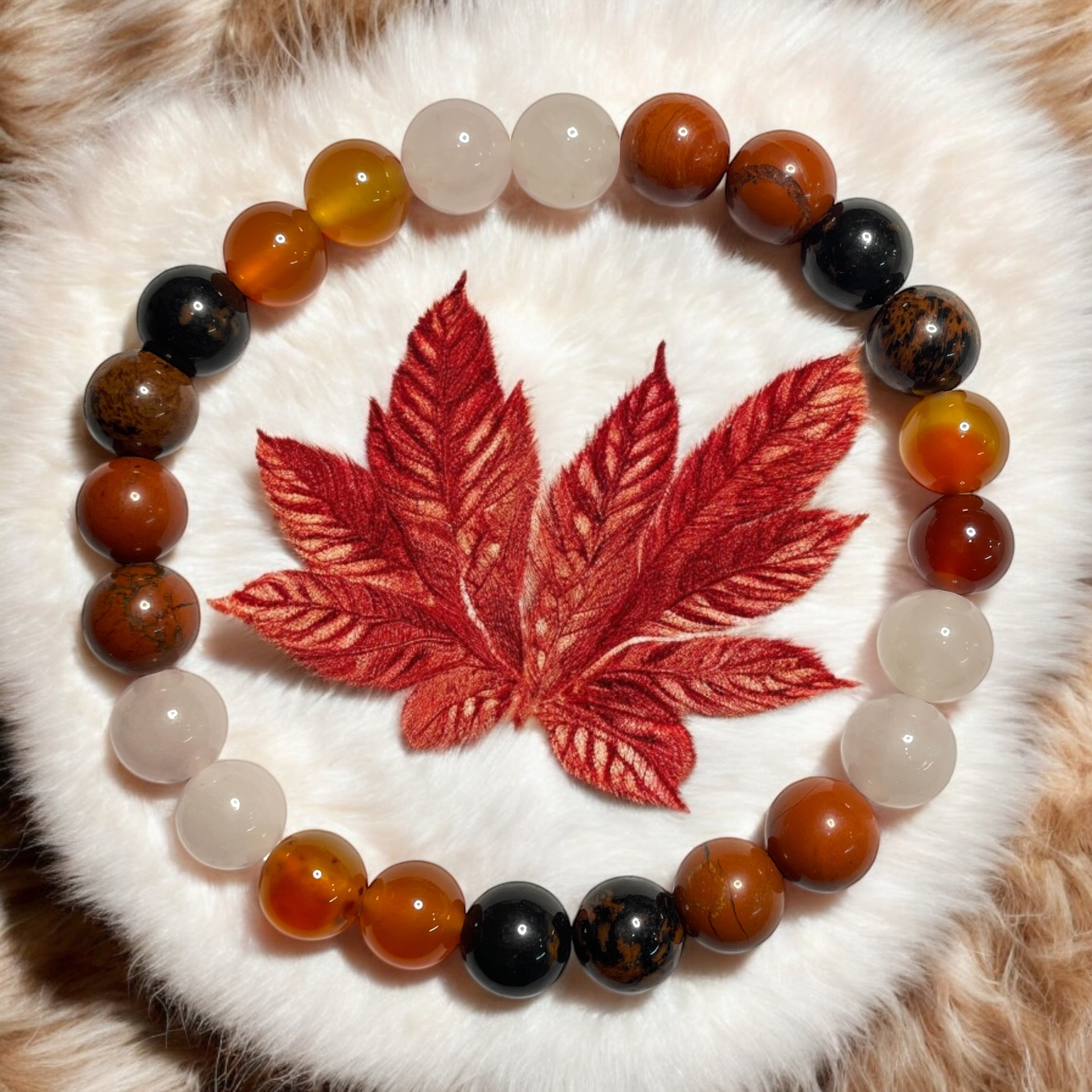 Ruling Number 9 Numerology Bracelet Natural Made With Original Crystal Stone for Men Women Boy Girl Unisex 8mm Beads Stretchable Brand :- Rocksmins