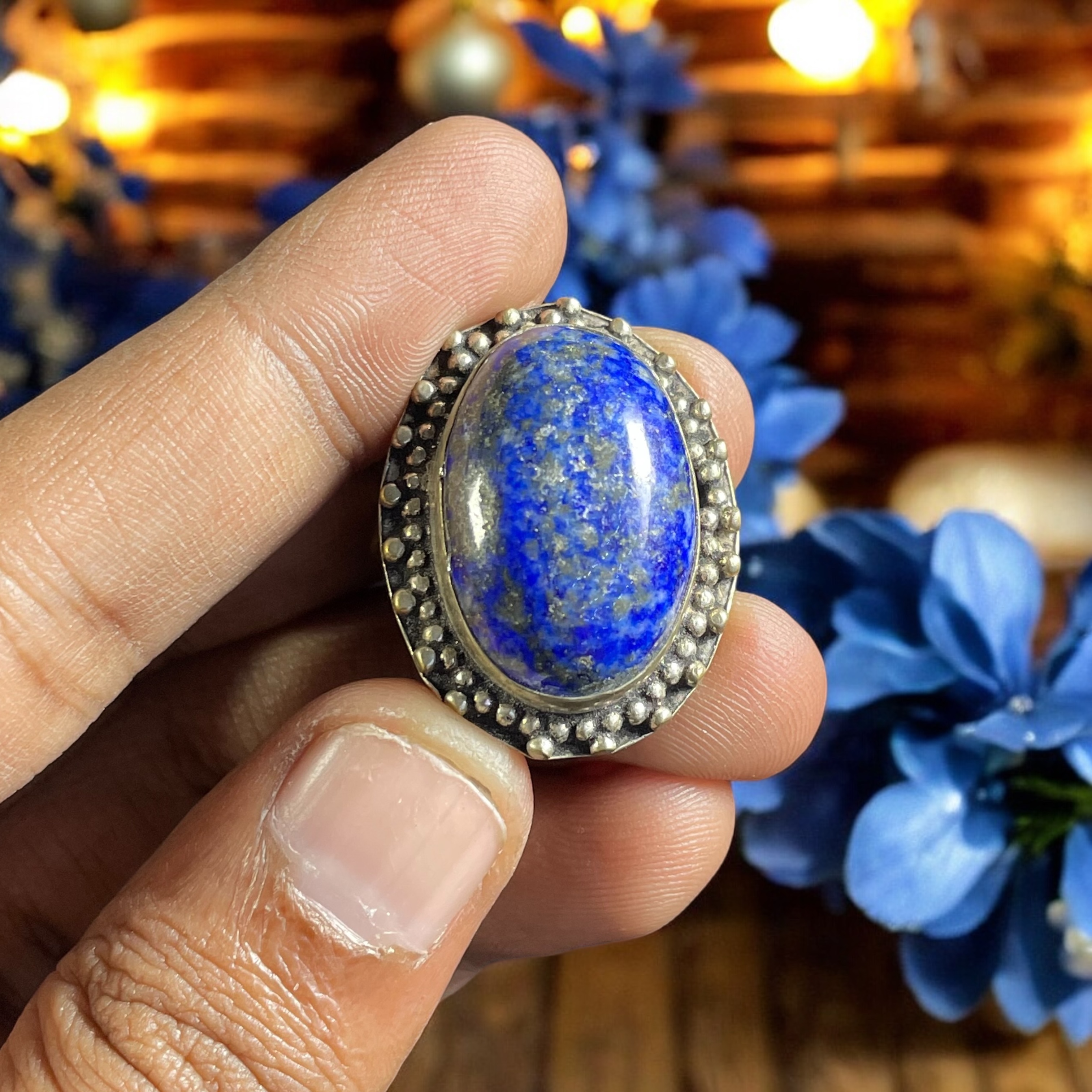 lapis-lazuli-crystal-ring-natural-made-with-original-crystal-stone-for-men-women-boy-girl-unisex-brand---rocksmins