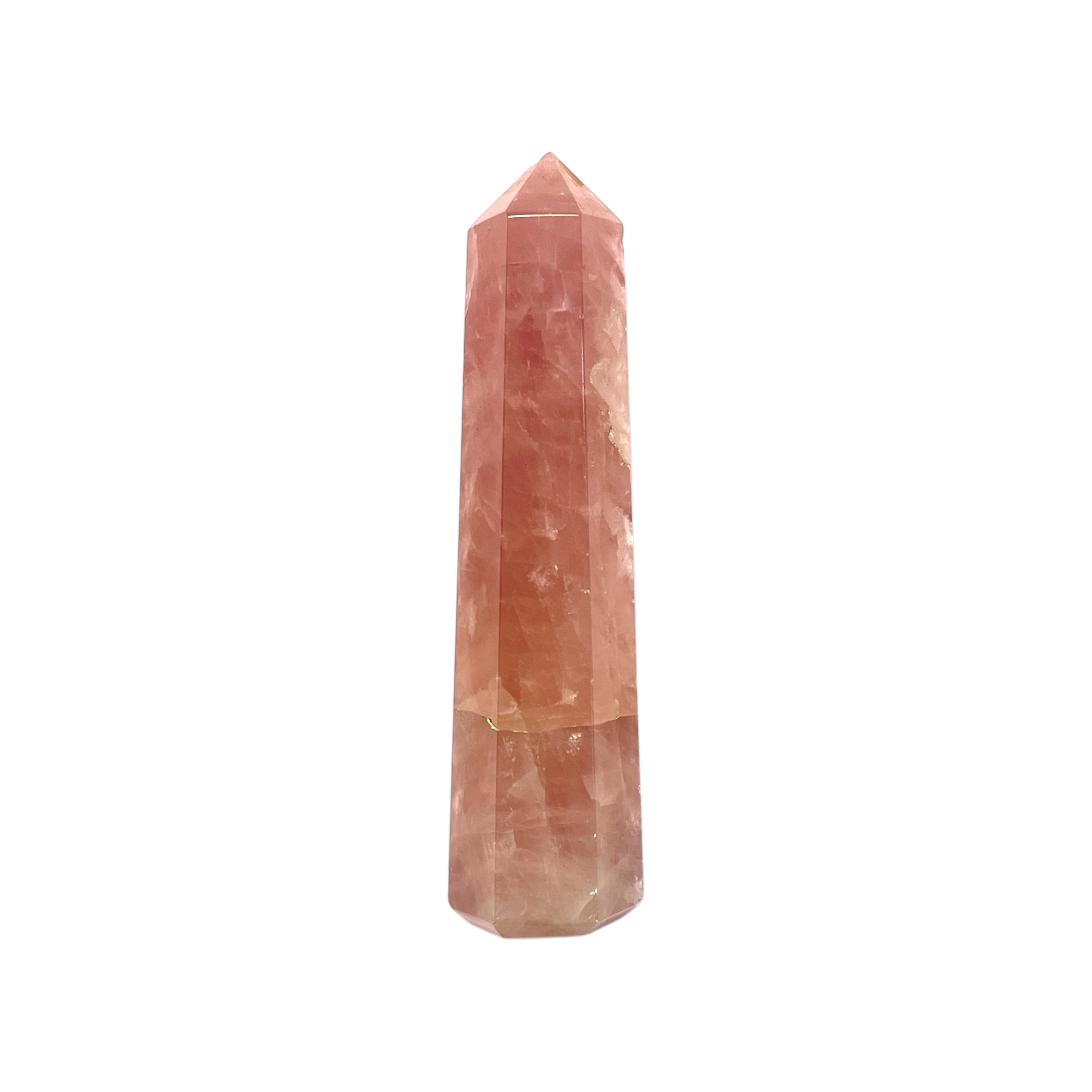 Rose Quartz Wands for Crystal Healing, Crystal Therapy, Meditation, Chakra Balancing Unisex Men Women Brand : Rocksmins