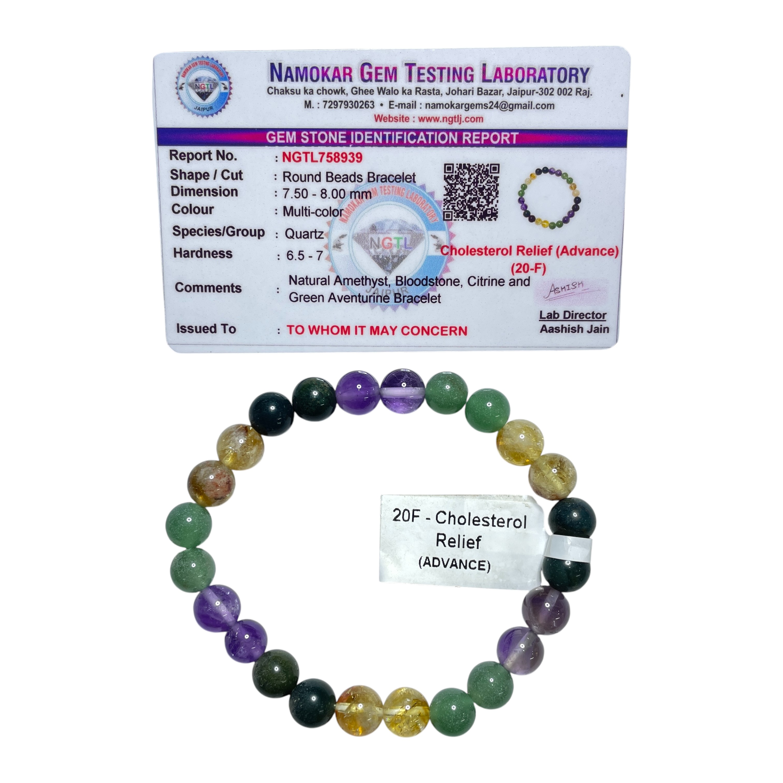 cholesterol-advance-remedies--intentions-bracelet-natural-made-with-original-crystal-stone-for-men-women-boy-girl-unisex-8mm-beads-stretchable-brand---rocksmins