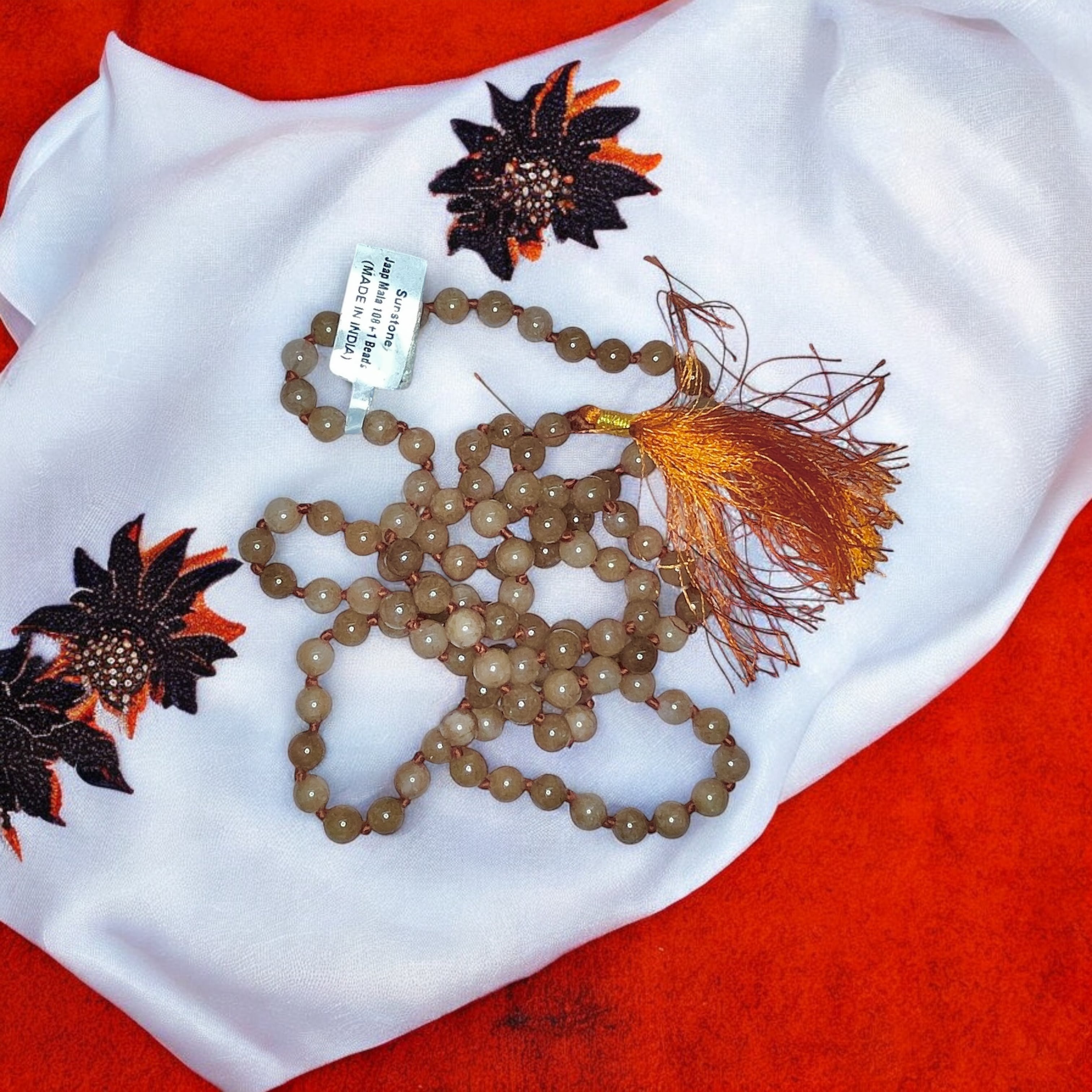 rocksmins-sunstone-aa-crystal-jaap-mala---1081-beads-8-mm-beads-for-pooja-astrology-for-wearing-in-neckholding-for-men-women-boys-girls