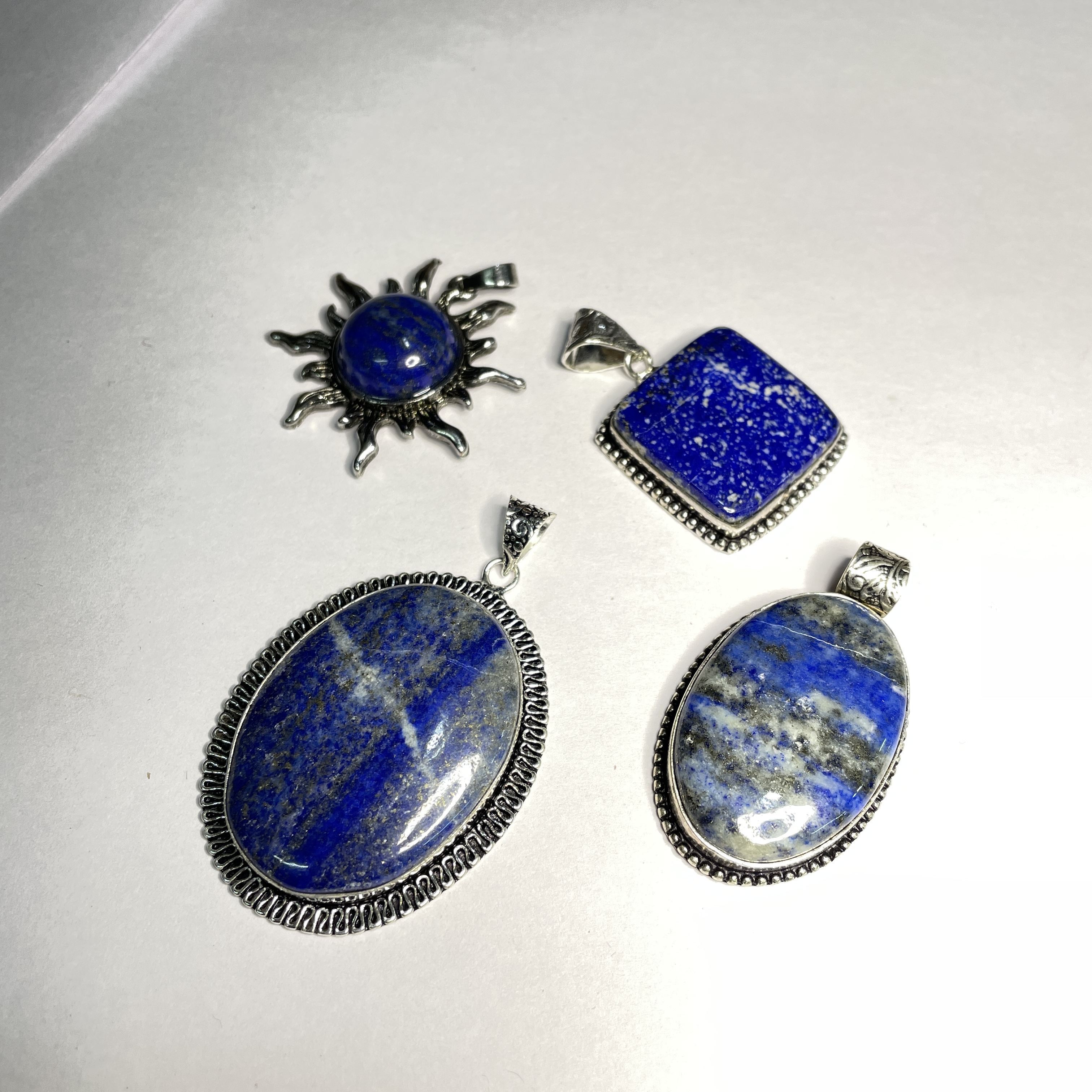 Lapis Lazuli Crystal Pendant Discover the Power of Natural Crystals with Rocksmins. Elegantly Crafted Crystal Pendant Infused with Authentic Energies for Enhanced Well-Being and Spiritual Growth